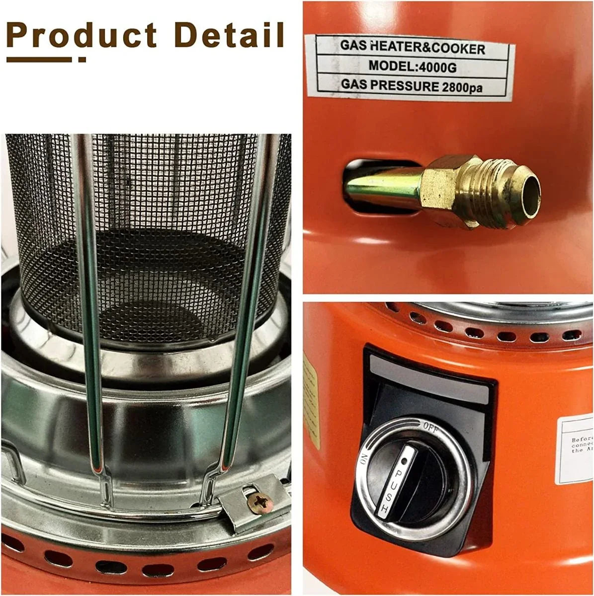 Santira Portable Gas Heater OC-G3000 - Tashqila Santira Portable Gas Heater OC-G3000 - Tashqila